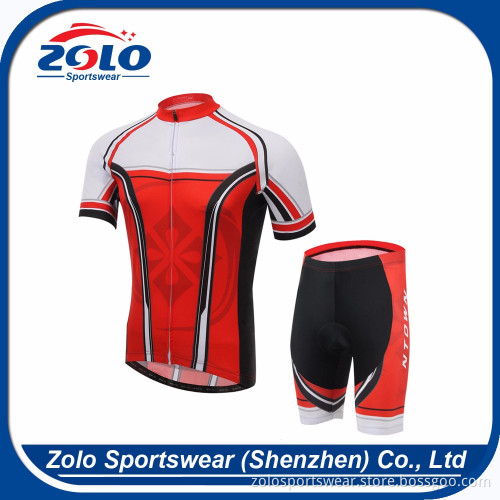 Directly factory sale high quality cycling jersey and shorts